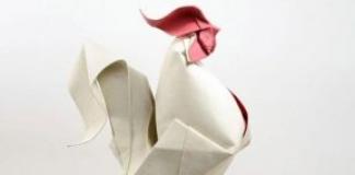 Новогодние оригами для детей